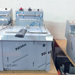 Φριτέζα ηλεκτρική μονή 10lt 5.1kw 380v